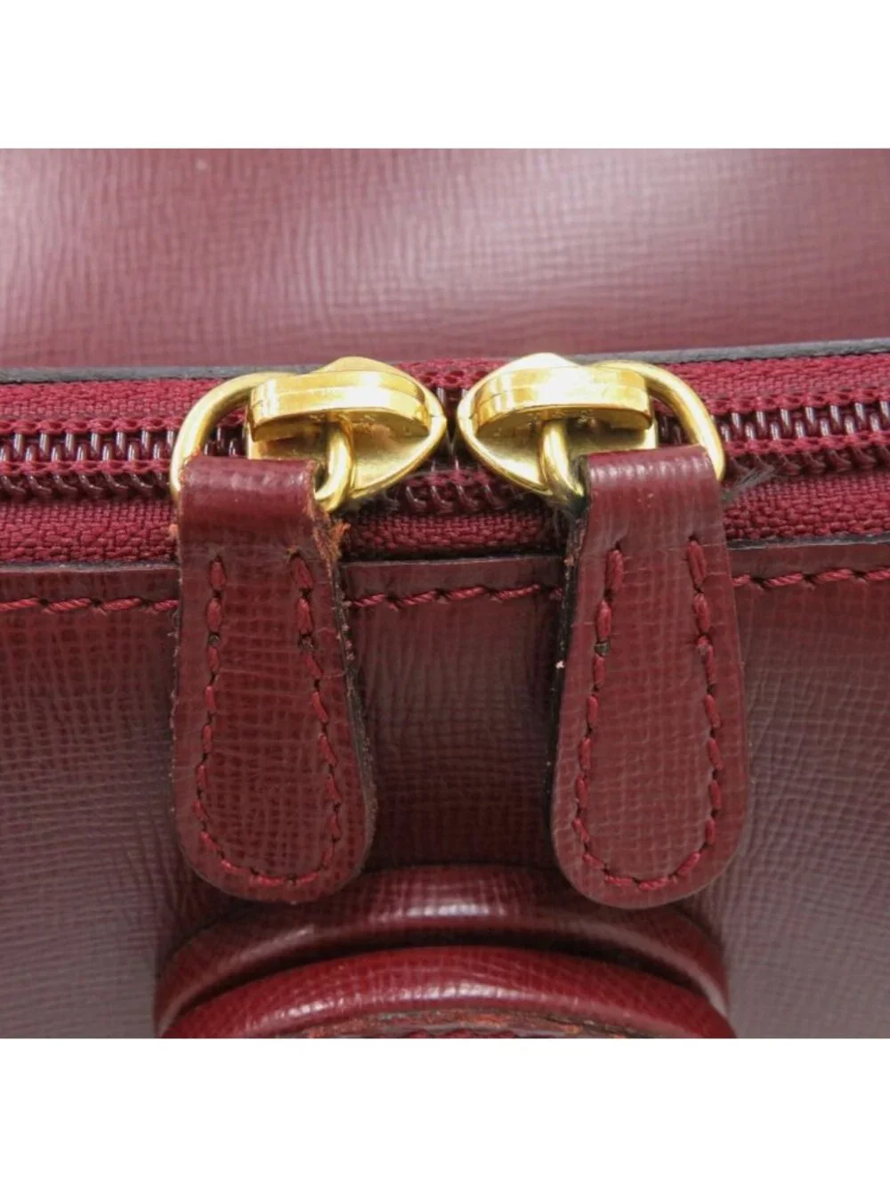 Cartier Must Line Leather Bordeaux Backpack